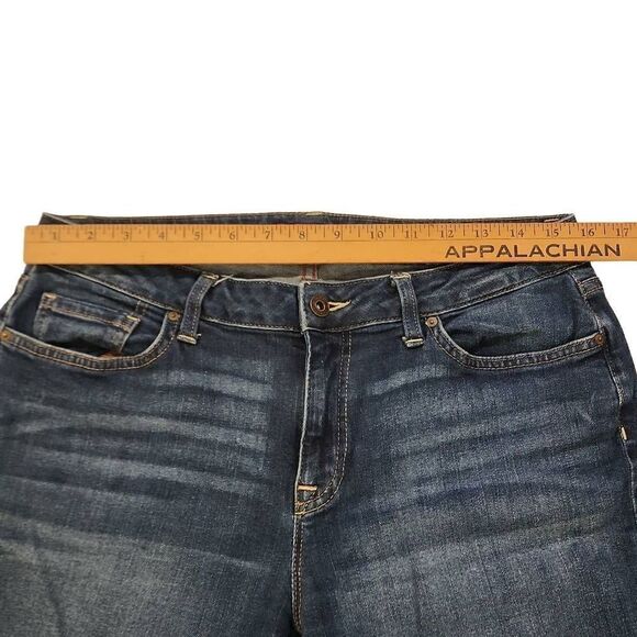 Tommy Hilfiger Women's Blue Five Pocket Style Curve Straight Jeans Size 10 - Picture 15 of 15